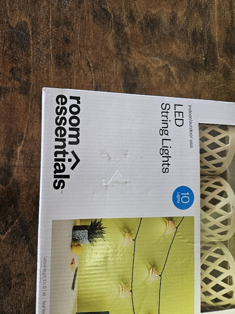 Room Essentials LED String Lights - White - Picture 5 of 8